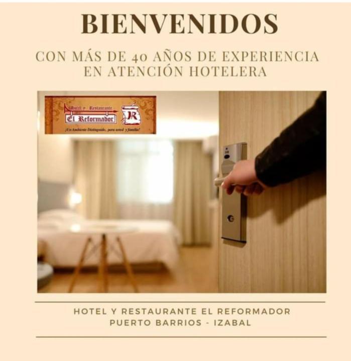 Hotel El Reformador Puerto Barrios Ngoại thất bức ảnh